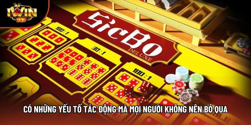 Có những yếu tố tác động mà mọi người không nên bỏ qua Có những yếu tố tác động mà mọi người không nên bỏ qua
