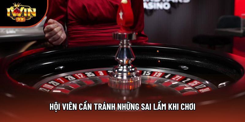 Hội viên cần tránh những sai lầm khi chơi Hội viên cần tránh những sai lầm khi chơi